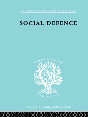 cover image of Social Defence Ils 212